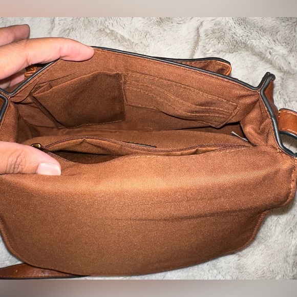 Afkomst Vegan Faux Leather Crossbody Bag Purse - Picture 12 of 16